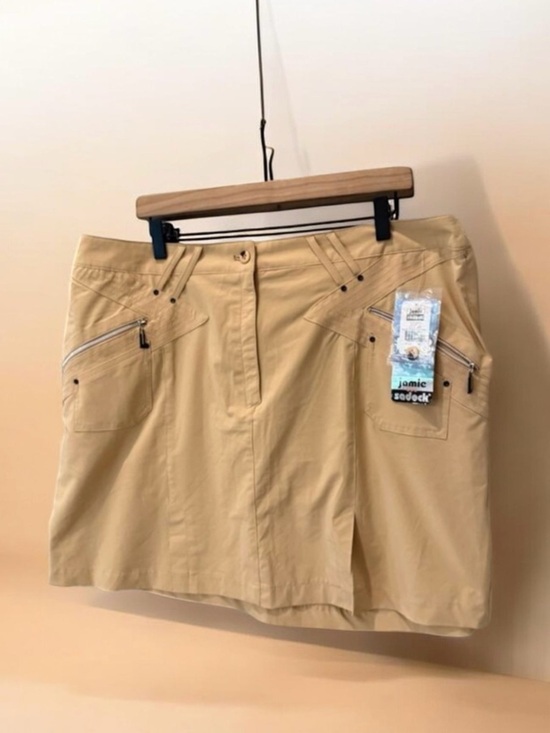 jamie sadock Pants - Jamie Sadock Palomino Golf Skirt Tan Size 18
